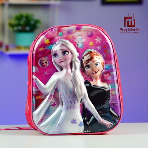 Elegant Princess 3D Backpack – Double Chamber Design