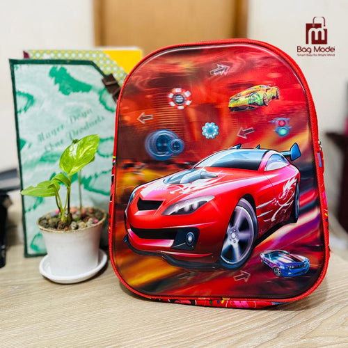 Supercar Double Chamber Animated Backpack