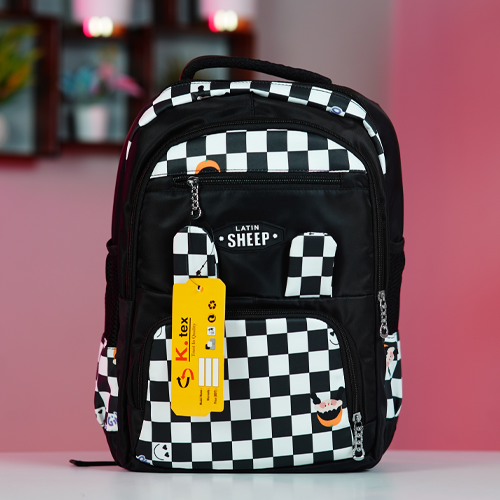 🎒 New Black Korean School & College Backpack (Unisex)